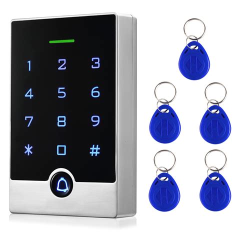 rfid keypad based security system|indoor door access keypad.